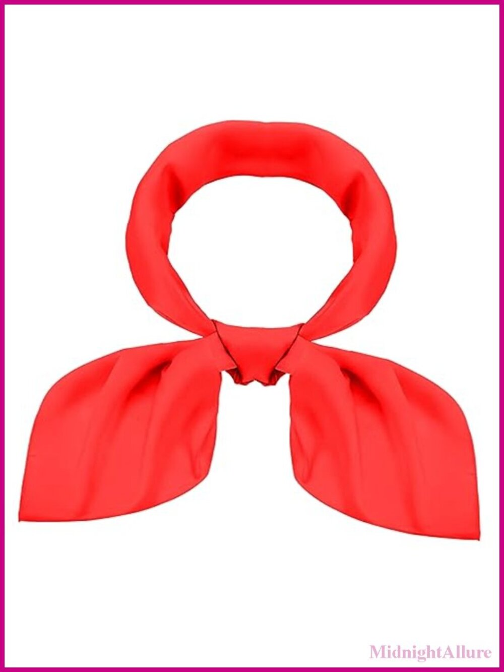 Silk-Like Satin Square Scarf 27x27 Head Wrap Bandana for Women